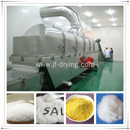 Vibration fluid bed drying machine